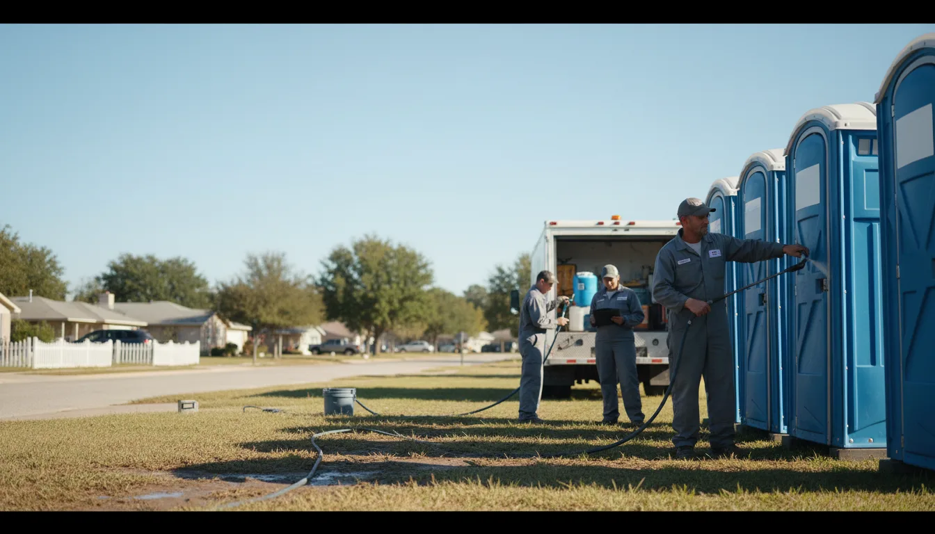 Long-Term Portable Toilet Rental in Broussard, LA near me